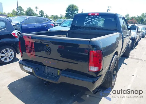 2017 Ram 1500 Express 4X4 6'4 Box from USA, damaged, VIN 1C6RR7FG7HS827656